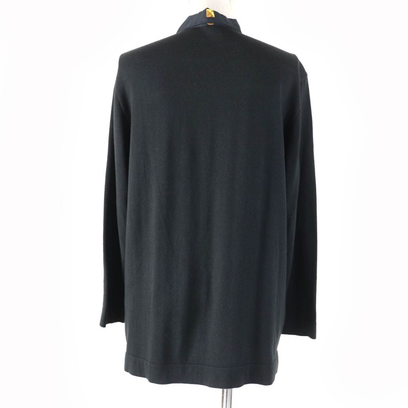 Hermes Vintage LES CLES THE KEYS RARE Silk Cashmere Blend Twill Raine Long