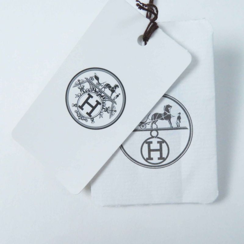 Hermes 24SS 4e2623d3 Wool Oversized H Motif Long Sleeve Knit Hoodie/hoodie Blue