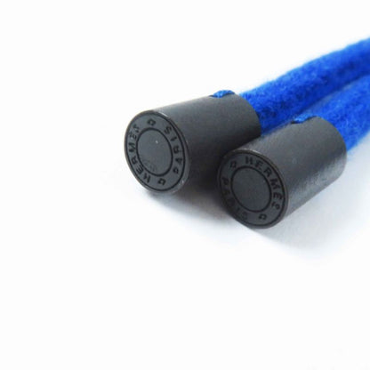 Hermes 24SS 4e2623d3 Wool Oversized H Motif Long Sleeve Knit Hoodie/hoodie Blue