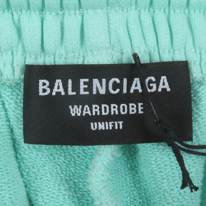 Balenciaga 21AW 674594 Cotton Wardrobe Unifit Logo Embroidery Jogger Pants