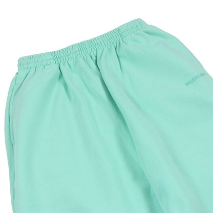 Balenciaga 21AW 674594 Cotton Wardrobe Unifit Logo Embroidery Jogger Pants