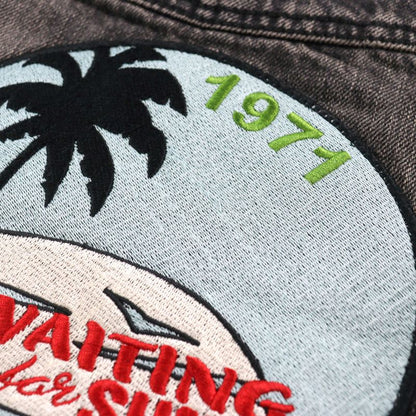 Saint Laurent Paris 505820 100% Cotton Sunset Patch Waiting For Sunset Third