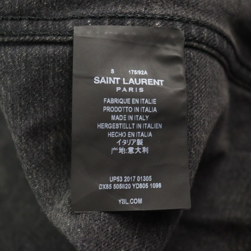 Saint Laurent Paris 505820 100% Cotton Sunset Patch Waiting For Sunset Third