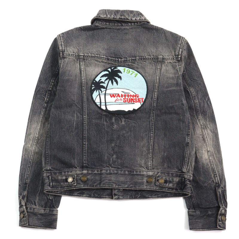 Saint Laurent Paris 505820 100% Cotton Sunset Patch Waiting For Sunset Third