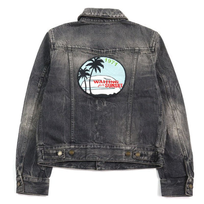 Saint Laurent Paris 505820 100% Cotton Sunset Patch Waiting For Sunset Third