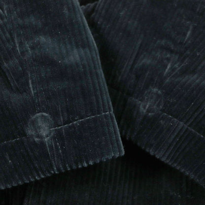  Saint Laurent Paris 529578 Lined Mouton Corduroy Logo Toggle Button Duffle