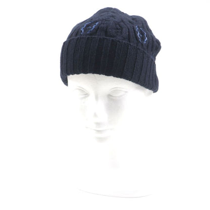 Hermes H232073n Tori Mayon 100% Cashmere Chaine D'ancre Patterned Knitted Lamb