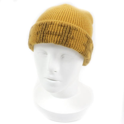 Hermes Vintage 100% Cashmere Margiela Period H Logo Hat Knit Hat Knit Cap