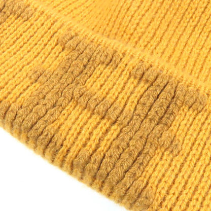 Hermes Vintage 100% Cashmere Margiela Period H Logo Hat Knit Hat Knit Cap