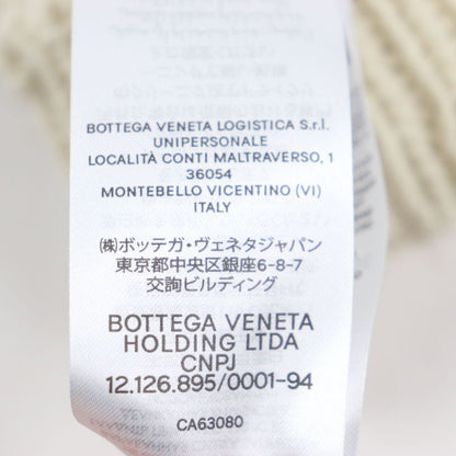  Bottega Veneta 670159 V10k0 100% Wool Knit Gloves White M Made