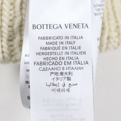 Bottega Veneta 670159 V10k0 100% Wool Knit Gloves White M Made