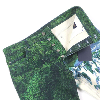 Louis Vuitton 22SS 1a9stj Amen Break Landscape Graphic Monogram Leather Patch