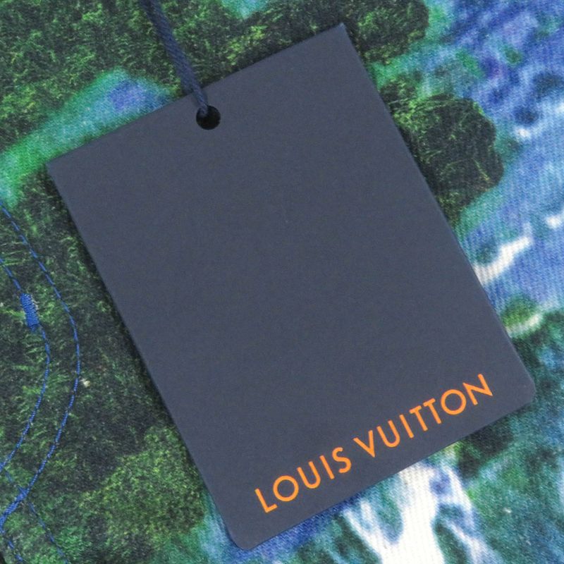 Louis Vuitton 22SS 1a9stj Amen Break Landscape Graphic Monogram Leather Patch
