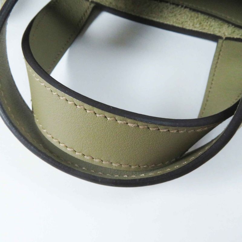 Hermes In The Loop 18 Beige Marfa Silver Hardware Taurillon Clemence Swift