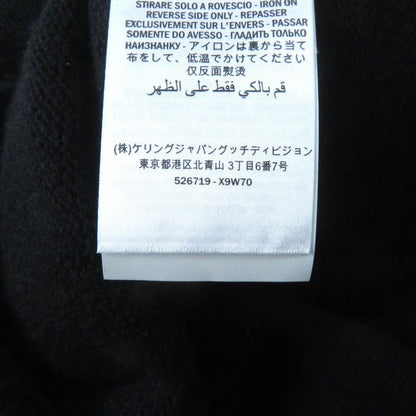 Gucci 526719 Wool Cashmere Blend V-neck Long Sleeves Cardigan With Corsage And