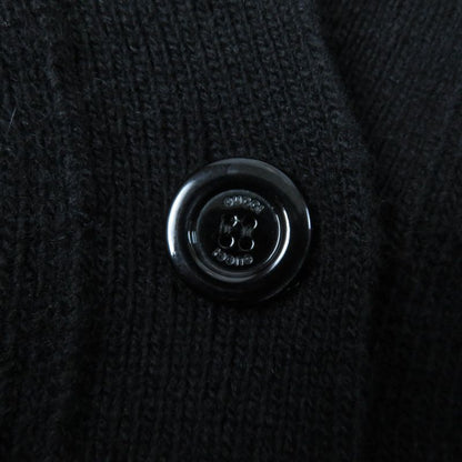 Gucci 526719 Wool Cashmere Blend V-neck Long Sleeves Cardigan With Corsage And