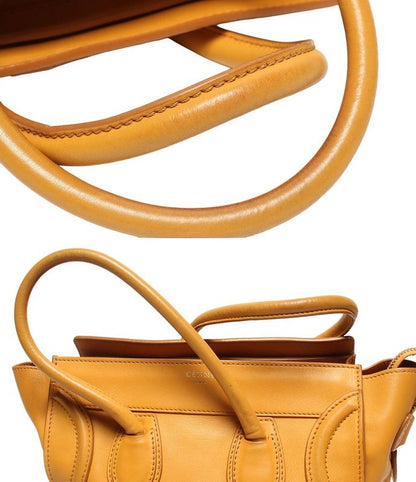 Celine Handbag Luggage Micro Shopper Women's Celine