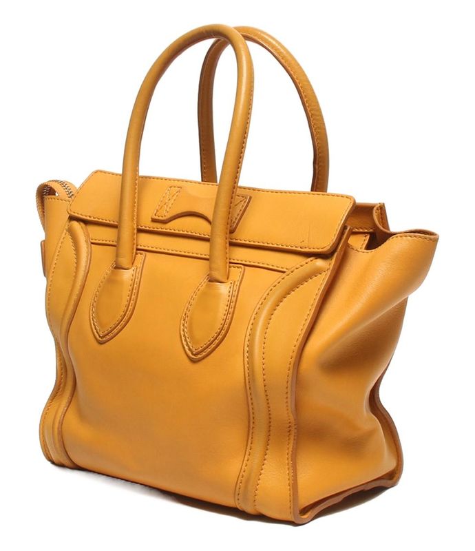 Celine Handbag Luggage Micro Shopper Women's Celine