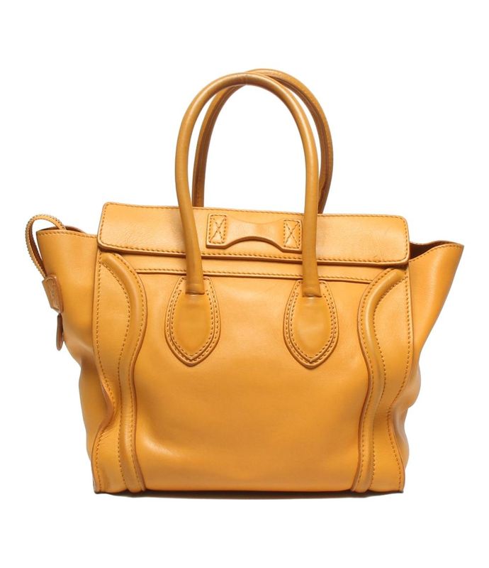 Celine Handbag Luggage Micro Shopper Women's Celine
