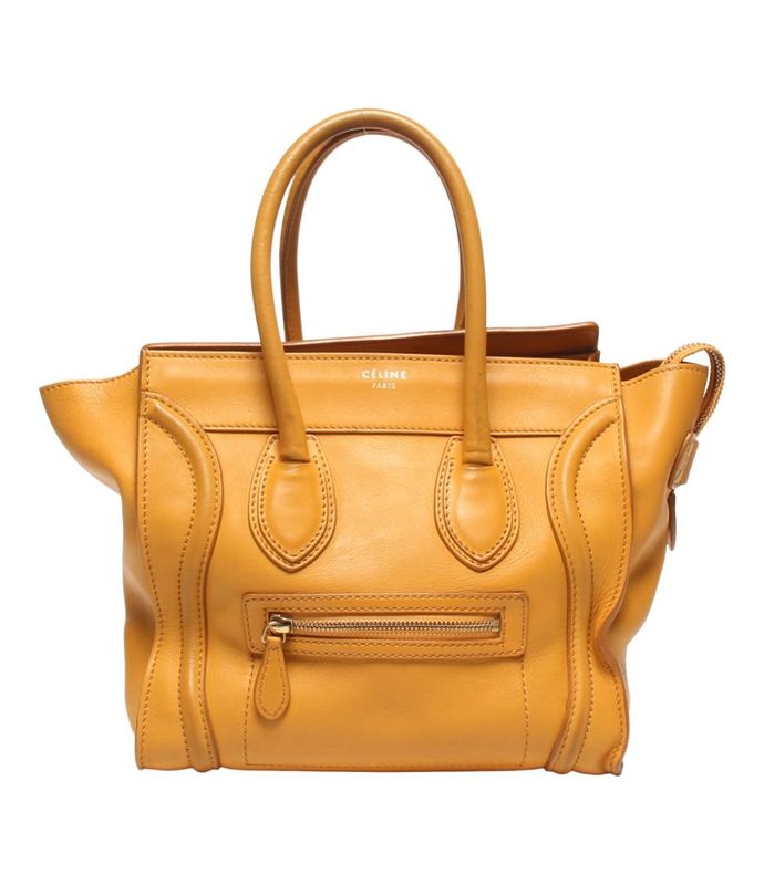 Celine Handbag Luggage Micro Shopper Women's Celine