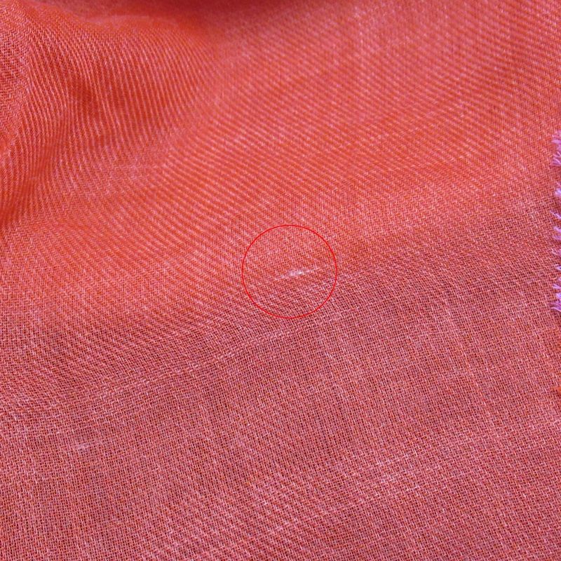 Unused 22ss Christian DIOR Cashmere Stole D-flower Pop Large Floral Shawl Red