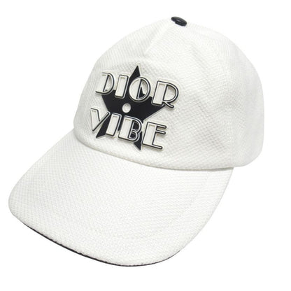 Unused 22aw Christian DIOR D-player Cap Logo 24vib922e132 "d-player CAP Vibe"