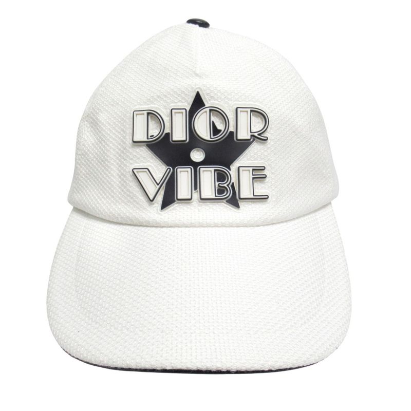 Unused 22aw Christian DIOR D-player Cap Logo 24vib922e132 "d-player CAP Vibe"