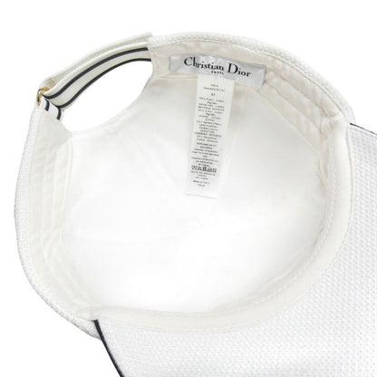 Unused 22aw Christian DIOR D-player Cap Logo 24vib922e132 "d-player CAP Vibe"