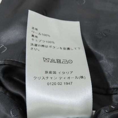 Unused 22aw DIOR Tailored Jacket Double Breasted Peaked Lapel Fully Lined CD