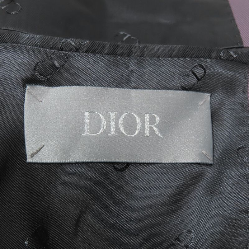 Unused 22aw DIOR Tailored Jacket Double Breasted Peaked Lapel Fully Lined CD