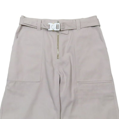 Unused 22aw DIOR Roller Coaster Belt Chinos Wide Work Pants Zip Fly CD Logo