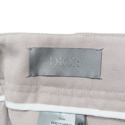 Unused 22aw DIOR Roller Coaster Belt Chinos Wide Work Pants Zip Fly CD Logo