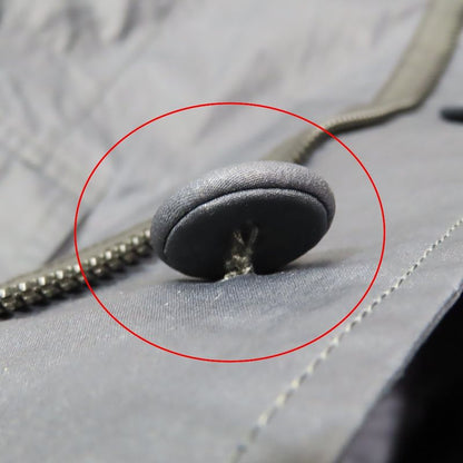 22aw DIOR Coated Stainless Steel Collar Coat Roller Coaster Buckle Long Jacket