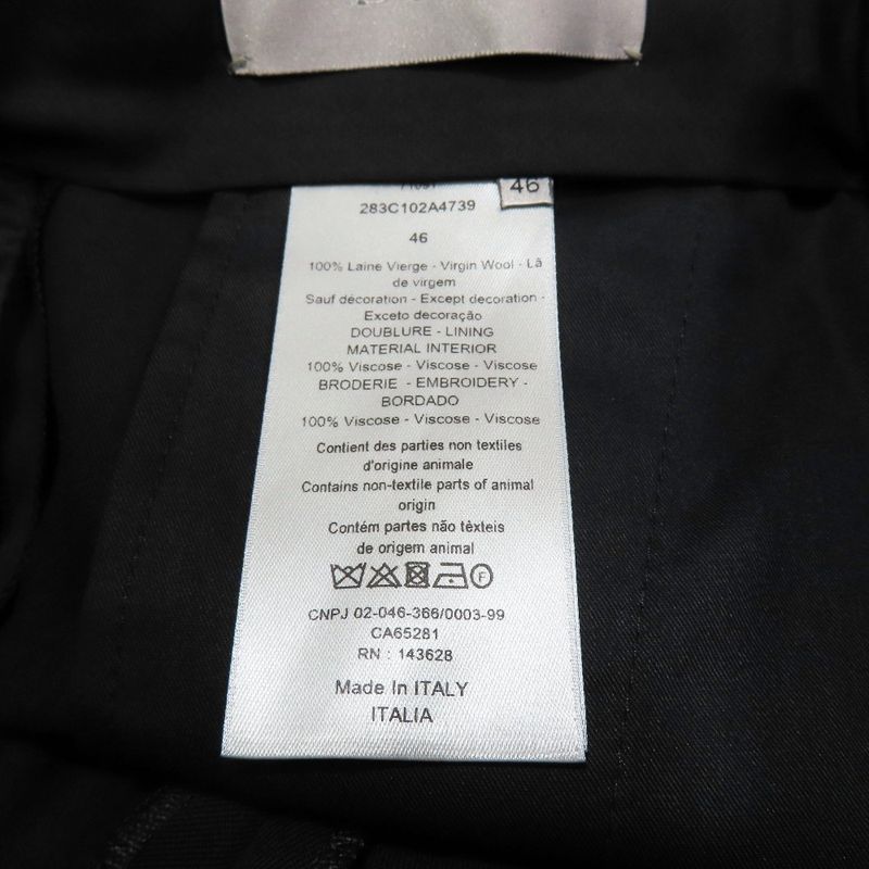 Unused 22AW DIOR X Travis Scott Cactus JACK Cactus Jack Slacks Flared Pants