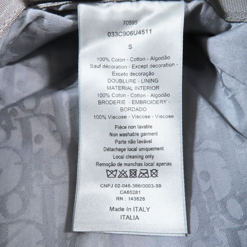 Unused DIOR X Cactus Jack Travis Scott Cactus Jack Bob Hat Bucket Hat Embroidere