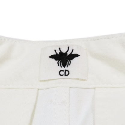 Unused 22SS Christian DIOR D-jungle Pop Denim Cargo Pants Print F32 White Green