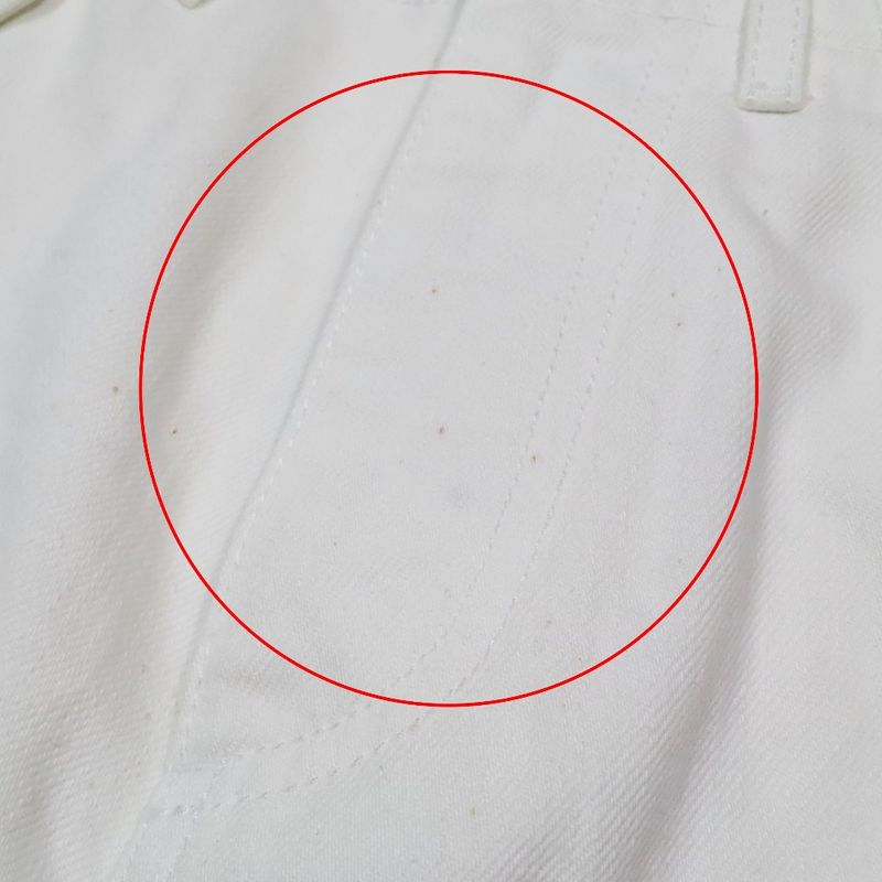 Unused 22SS Christian DIOR D-jungle Pop Denim Cargo Pants Print F32 White Green