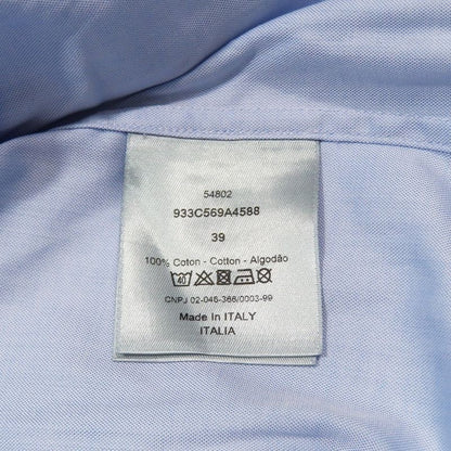 Unused DIOR Cotton Dress Shirt Regular Collar Blouse 933c569a4588 Long Sleeves