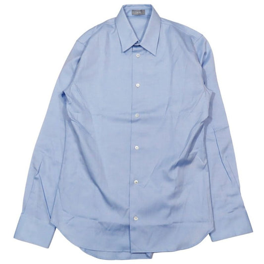 Unused DIOR Cotton Dress Shirt Regular Collar Blouse 933c569a4588 Long Sleeves
