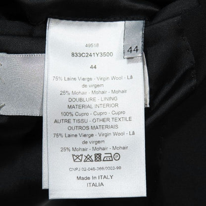 Unused 18AW DIOR Single Tailored Jacket 2B Atelier Narrow Lapel Switching
