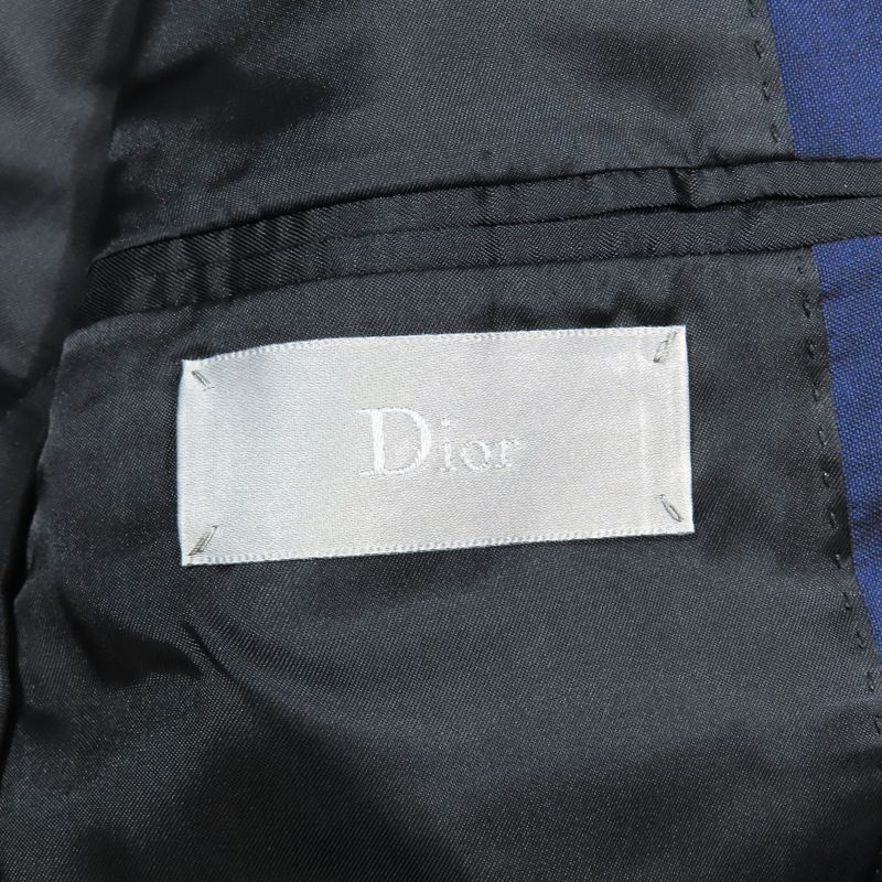 15ss DIOR Single Tailored Jacket 2B Narrow Lapel Fully Lined Bleather 563c298z33
