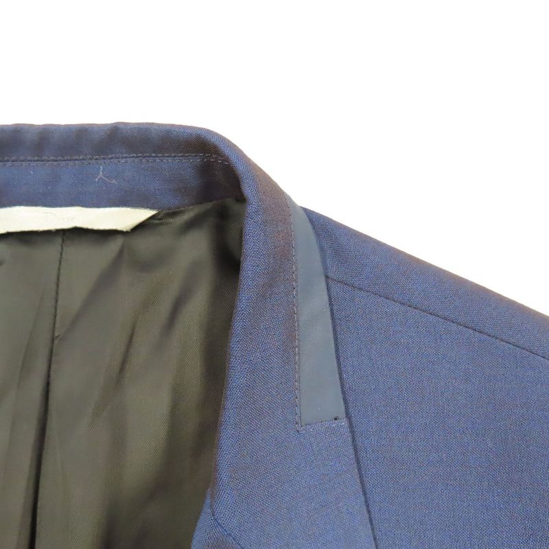 15ss DIOR Single Tailored Jacket 2B Narrow Lapel Fully Lined Bleather 563c298z33