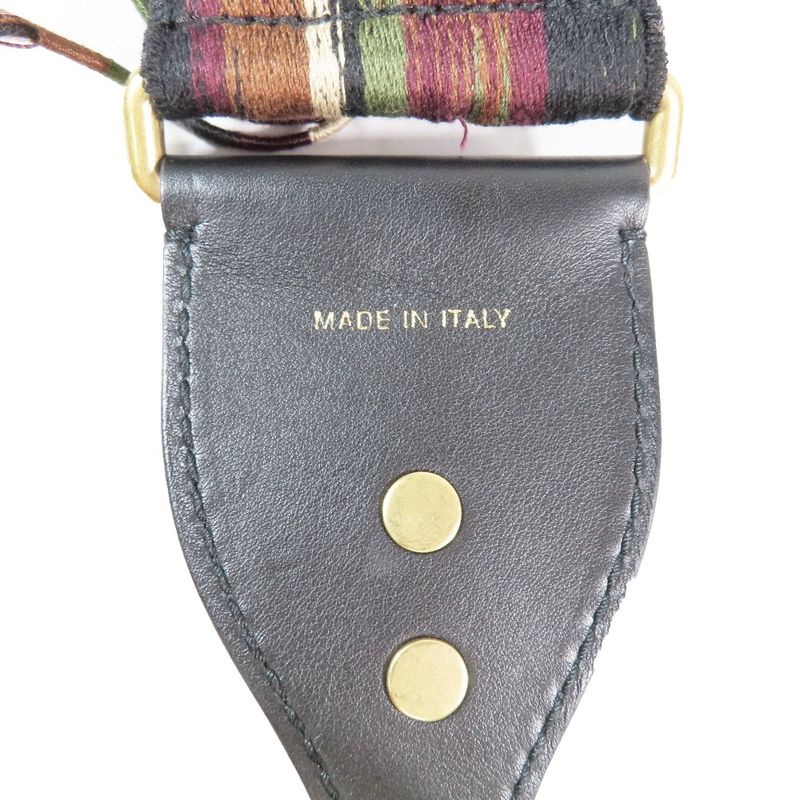 Unused Christian DIOR Shoulder Strap For Bag Fringe Studs Concho Medallion