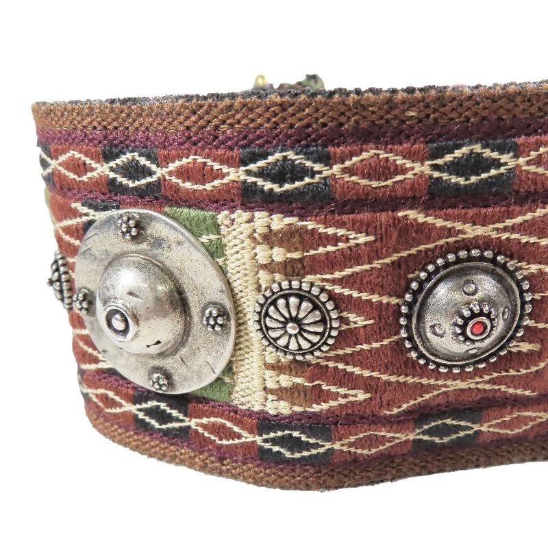 Unused Christian DIOR Shoulder Strap For Bag Fringe Studs Concho Medallion