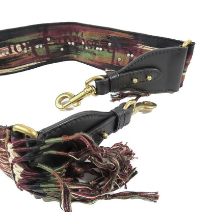 Unused Christian DIOR Shoulder Strap For Bag Fringe Studs Concho Medallion