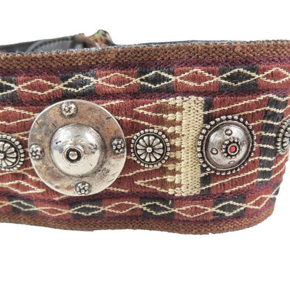 Unused Christian DIOR Shoulder Strap For Bag Fringe Studs Concho Medallion