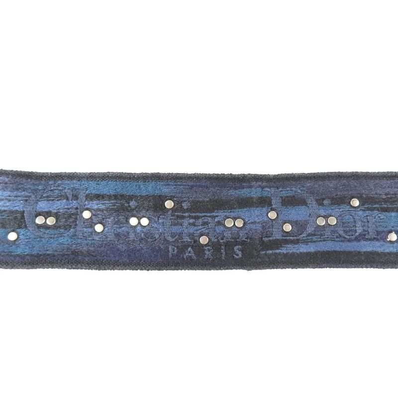 Unused Christian DIOR Shoulder Strap For Bag Concho Medallion Embroidery