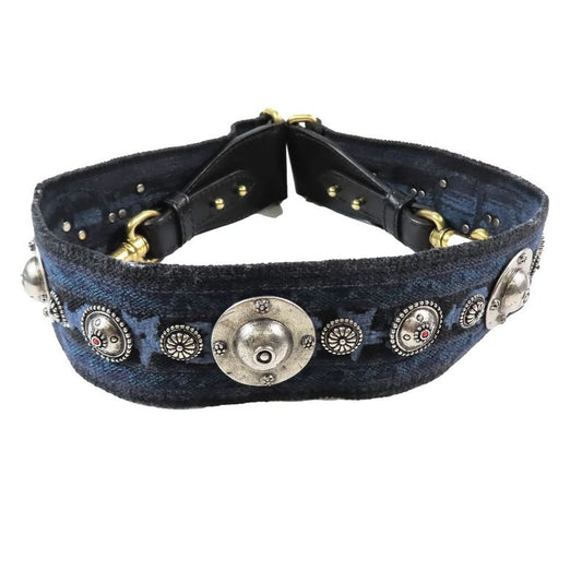 Unused Christian DIOR Shoulder Strap For Bag Concho Medallion Embroidery