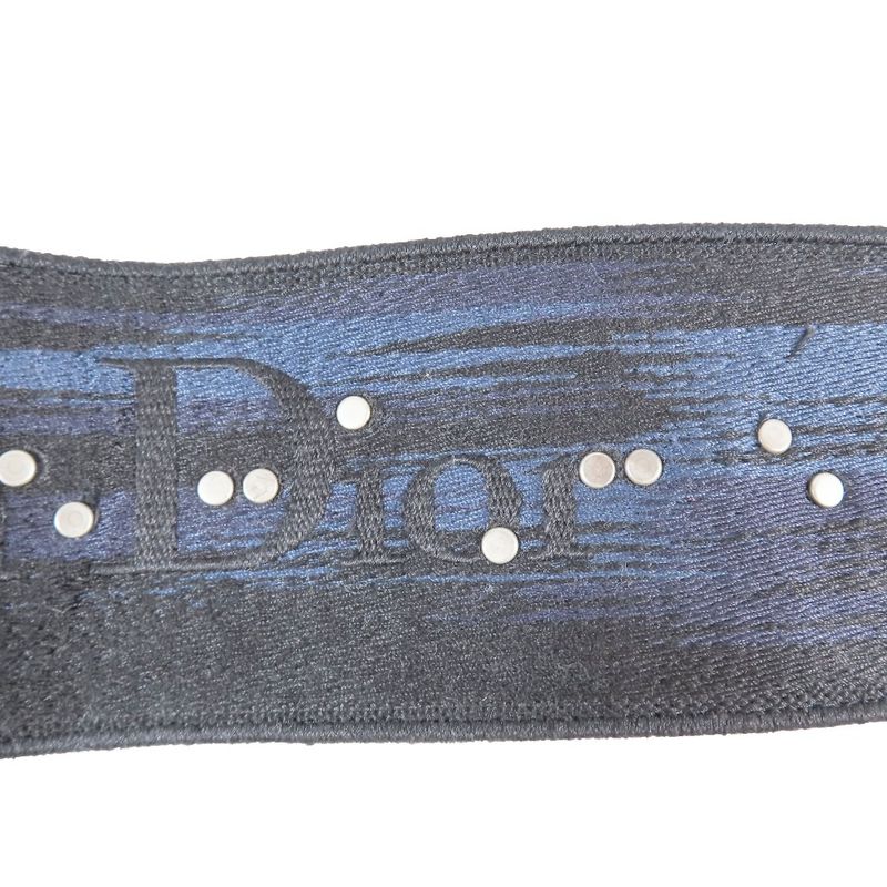 Unused Christian DIOR Shoulder Strap For Bag Concho Medallion Embroidery