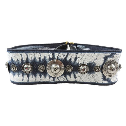 Unused Christian DIOR Wide Shoulder Strap For Bag Concho Medallion Embroidery